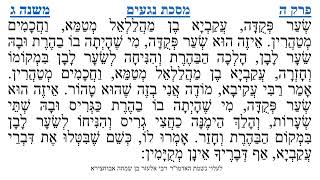 מסכת נגעים פרק ה משנה ג