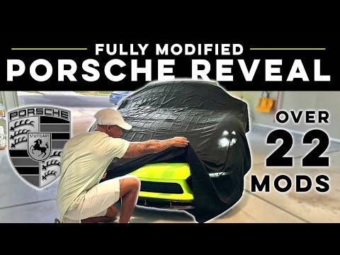 Revealing My MODIFIED Porsche 718 Cayman S