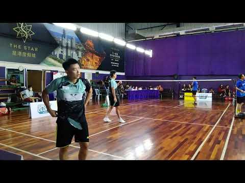 Badminton RoundRobin IPGMY GrandFinal Men's Double Amature- Sim Han /Zhe Yew Vs Wei Han / Chee Keong