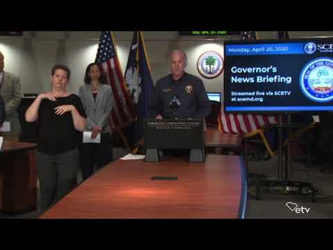 SC Gov. Henry McMaster - April 20, 2020