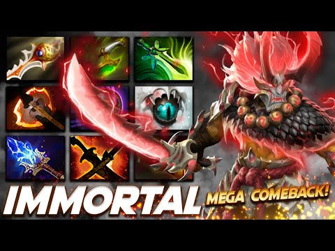 Juggernaut Immortal Mega Comeback - Dota 2 Pro Gameplay [Watch & Learn]