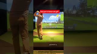 The Best Part Of Simulator Golf!
