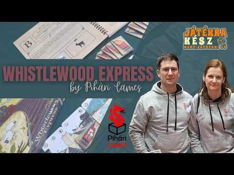 Whistlewood Express – Fast Playthrough & Rules Explanation | Board Game Gameplay with Designer - Játékra kész / Play Right Away