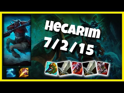 Hecarim 11.2 S11 Jungle Challenger Replay (7/2/15) - BR