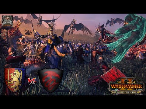The Battle of Super Elite Cavalry! Bretonnia vs Vampire Counts | Total War: WARHAMMER II