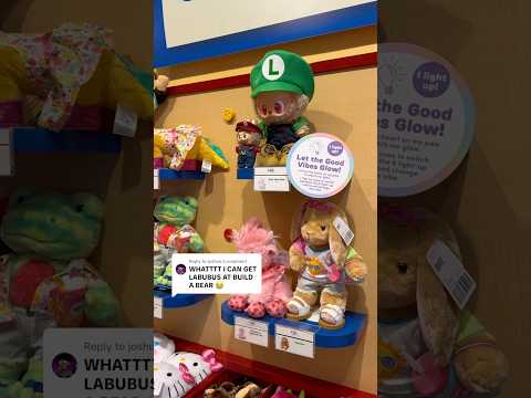 We NEED a Labubu Build-A-Bear Workshop! 😭🧸✨ I'd Be There Every Day!