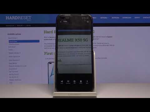 How to Use Camera Gridlines on REALME X50 – Camera Features