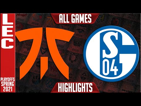 FNC vs S04 Highlights ALL GAMES | LEC Spring 2021 Playoffs Round 2 | Fnatic vs Schalke 04