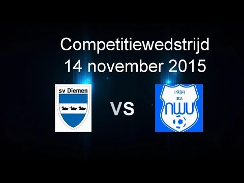 Diemen E1  -  Nieuw West United E1 (november 2015)