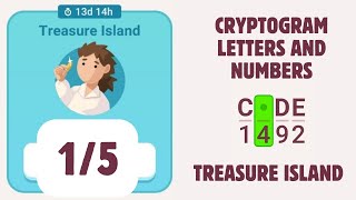 Cryptogram Treasure island Event Solution | Chapter 1/5