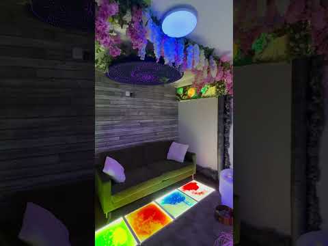 Our sensory room. Recently added due to the national lottery community fund.