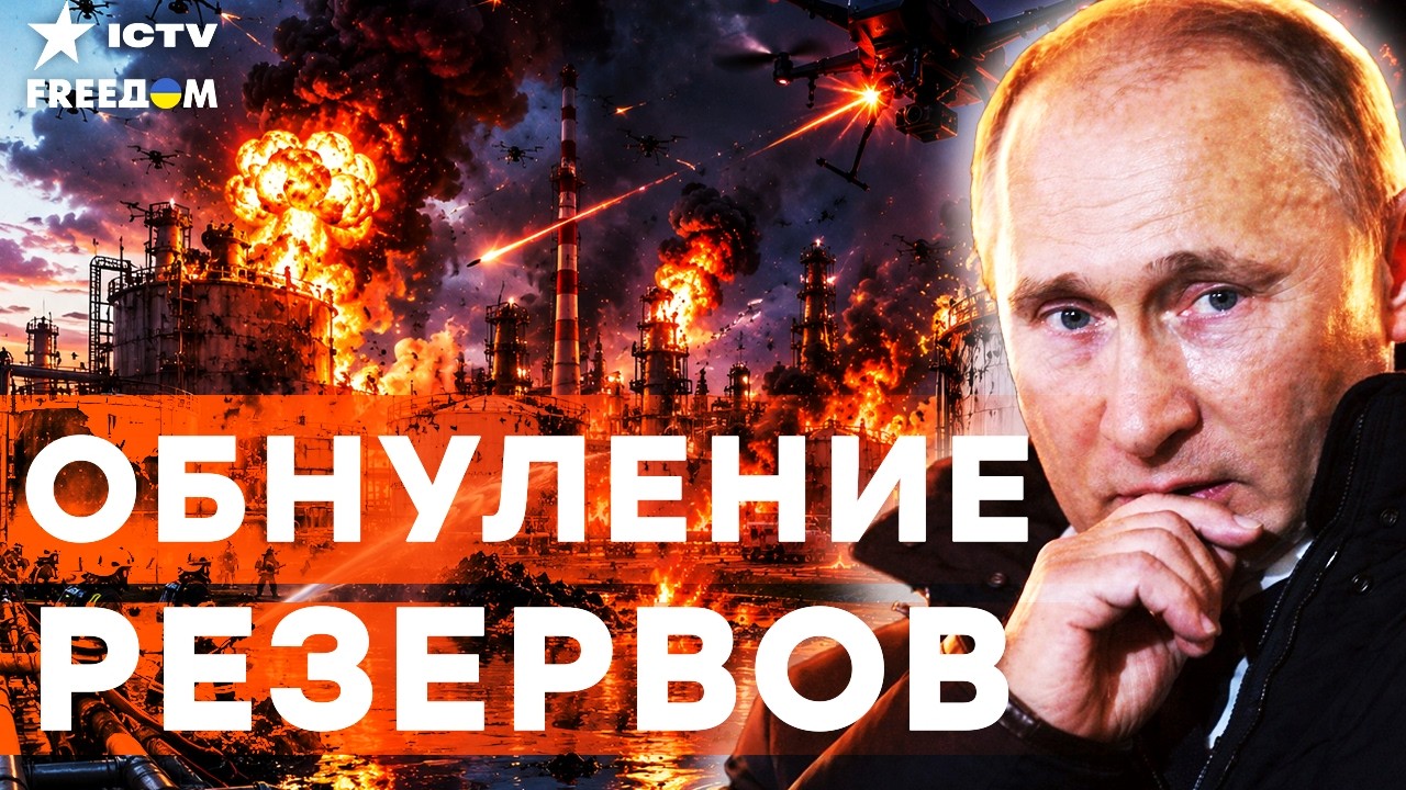 КРАНИК ПЕРЕКРЫТ! УДАР по ЯРОСЛАВСКОМУ НПЗ ОБНУЛИЛ ВОЕННЫЙ БЮДЖЕТ ПУТИНА!