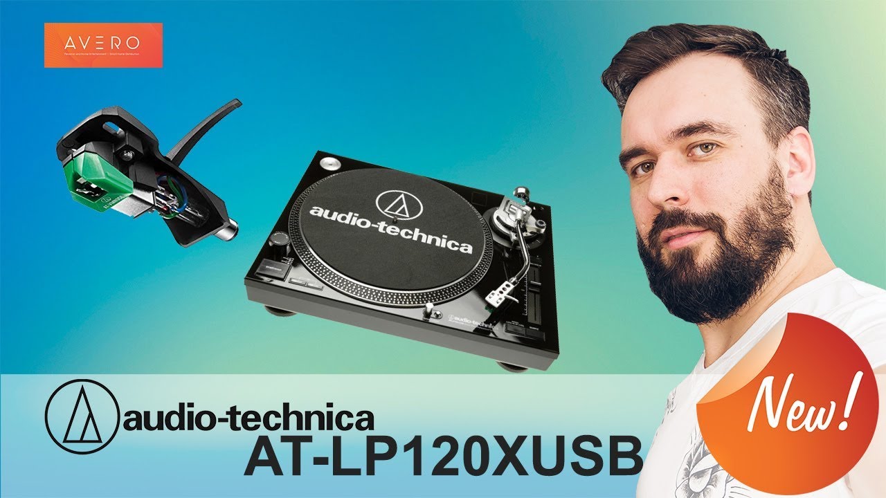 Виниловый проигрыватель Audio-Technica AT-LP120XUSBBK, черный