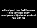 4Tune miss you [ Lyrics ] 