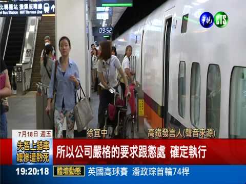 高鐵2監控員上班昏睡 沒人管?!