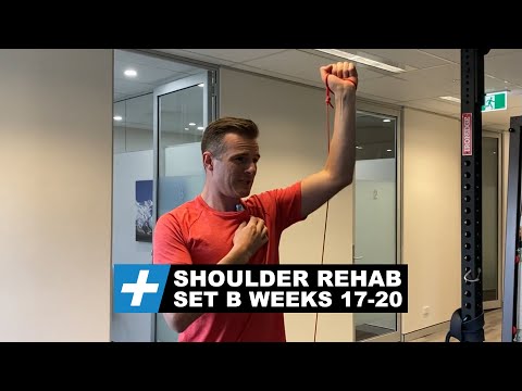 Shoulder Surgery Rehab Post-op weeks 17-20  | Tim Keeley | Physio REHAB