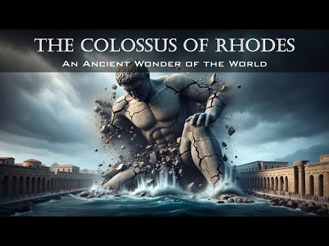 Colossus of Rhodes -  Seven Wonders of the Anicent World - History Simplified and Explained