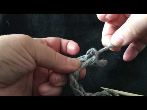 Oslo start chain fix (nålebinding / nalbinding / needle-binding) by Karin Byom