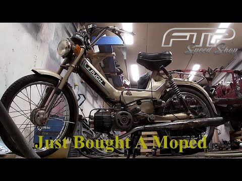 Bringing Home a 1978 Puch Maxi & Get it Running!!!