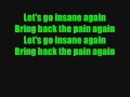 Scars On Broadway Insane Lyrics 