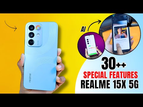 Thumbnail for Realme 15X 5g Tips And Tricks 🔥 Hidden Top 30+ Special Features | realme 15x