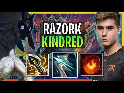 RAZORK STOMPEA CON KINDRED! - FNC Razork Juega Kindred Jungla vs Nidalee! | Season 2023
