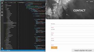 React Starter Kit - #2 Project architecture - Open Source Universal React Redux GraphQL Boilerplate