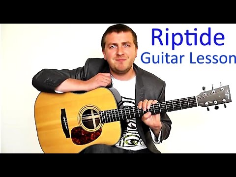 Riptide - Easy Beginners Guitar Lesson - Vance Joy - No Capo