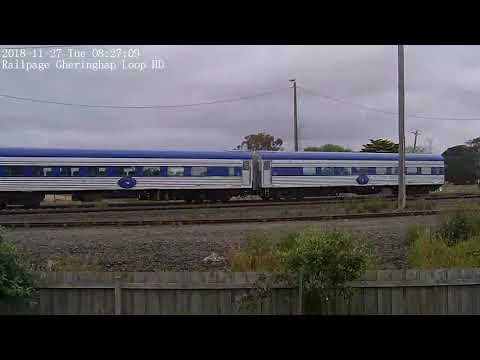 NR82 8701 Overland Service from Melbourne to Adelaide 27 11 2018