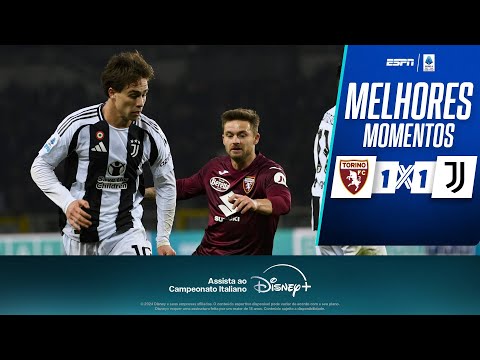 Gols e lances de Torino x Juventus