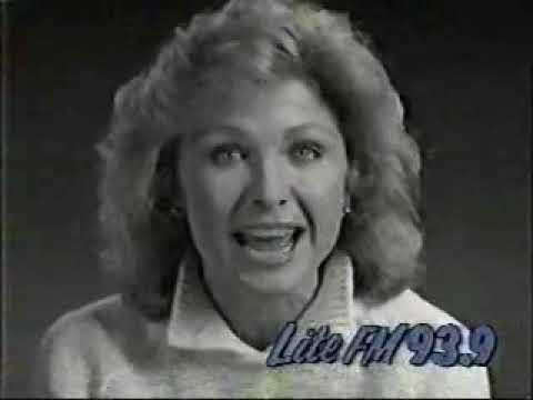 Lite FM 93.9 tv commercial from 1980s WLIT