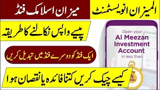Al Meezan Investment Conversion l Meezan Mutual Fund |How To Transfer Money From One Fund To Another
