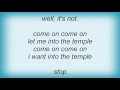 Jane Siberry - Temple Lyrics