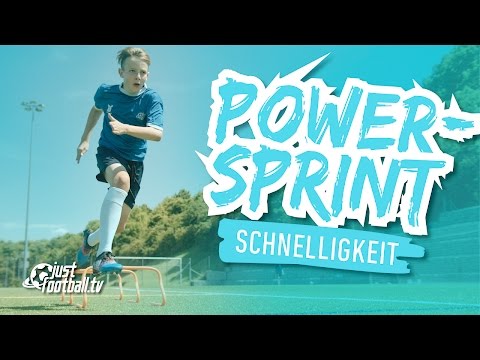 Fussballtraining: Powersprint - Schnelligkeit - Kondition