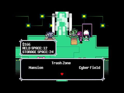 Deltarune Chapter 2 - Mansion Skip Glitch Showcase