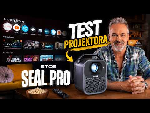 ? Najlepszy przenośny projektor domowy do 1500 zł? Test ETOE Seal Pro