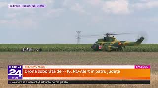 🟣 Știrile Digi24 de la ora 14 - Un avion F-16 a doborât o dronă în spațiul aerian românesc