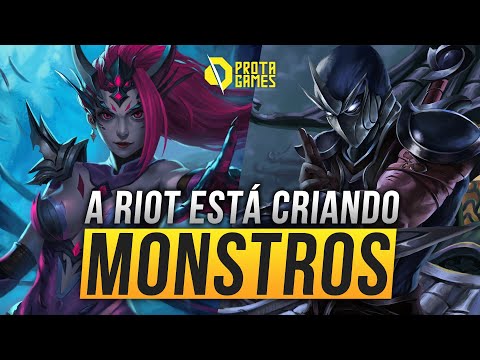 OS 4 CAMPEÕES QUE ESTÃO FICANDO FORA DE CONTROLE - LEAGUE OF LEGENDS