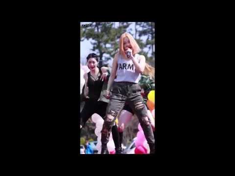 170312 에이치유비(H.U.B) 미친듯이 (Girl Gang) [통영 서희스타힐스] 그레이시 직캠