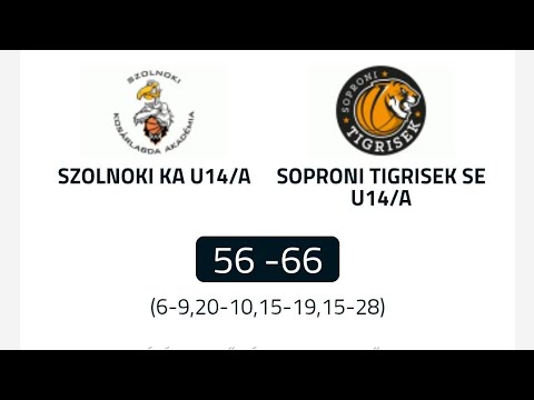 Szolnoki KA U14/A-Soproni Tigrisek U14/A