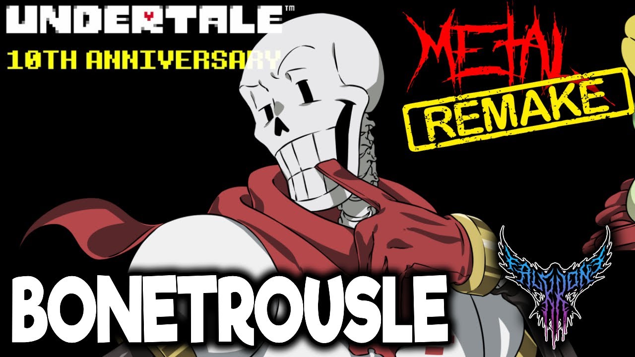 UNDERTALE Anniversary - Bonetrousle 【Intense Symphonic Metal Cover】