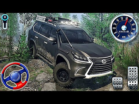 4x4 Luxury Prado Car Driving Simulator 3D - Offroad Jeep Drive Game | Android Gameplay