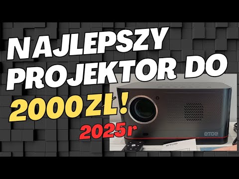 ETOE Whale Pro – projektor z Android TV i 1500 ANSI ! - Test i recenzja 2025r