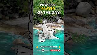 POWERFUL PRAYER OF THE DAY [PSALM 3] #todayspsalm #morningprayer #christian #psalms #psalm3 #shorts