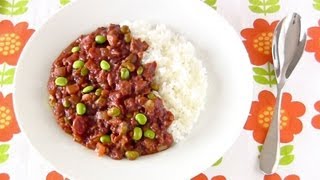 Quick Edamame Keema Curry (Easy Recipe) クイック 枝豆 キーマカレー (時短 レシピ)