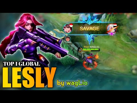 Lesley Top Global 2021 | Lesley Gameplay 2021 | By WagLio - Mobile Legend