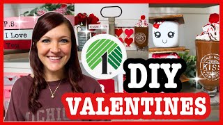 🤯 Grab Dollar Tree Wood Items to create BRAND NEW Valentines Decor for 2026!