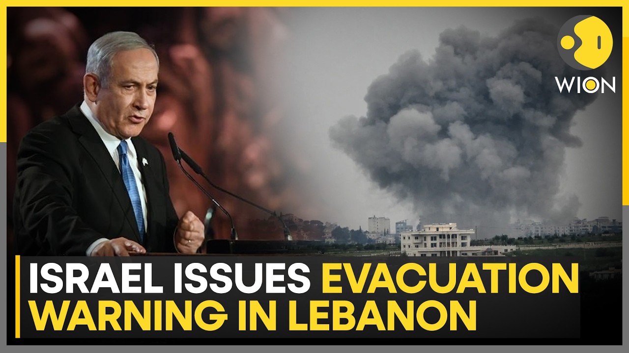 Israel-Lebanon War: Israel Issues Evacuation Warning In South Lebanon | WION News