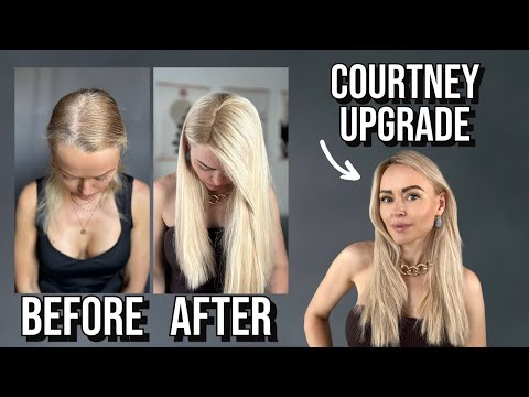 Courtney UPGRADE: Human Hair Topper by UNIWIGS: FULL Review