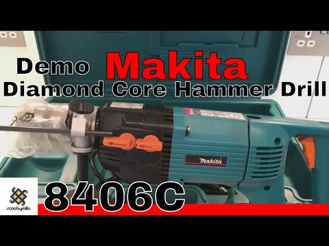 Makita Diamond Core Hammer Drill 8406C & Demo
